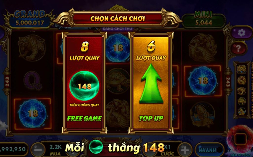 Bạn nên nắm chắc các cơ hội khi chơi game nổ hũ Kho báu tứ linh